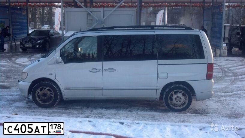 Фото автомобиля MERCEDES V-KLASSE, 2002 — госномер С405АТ178. Цвет: СЕРЫЙ МЕТАЛЛИК