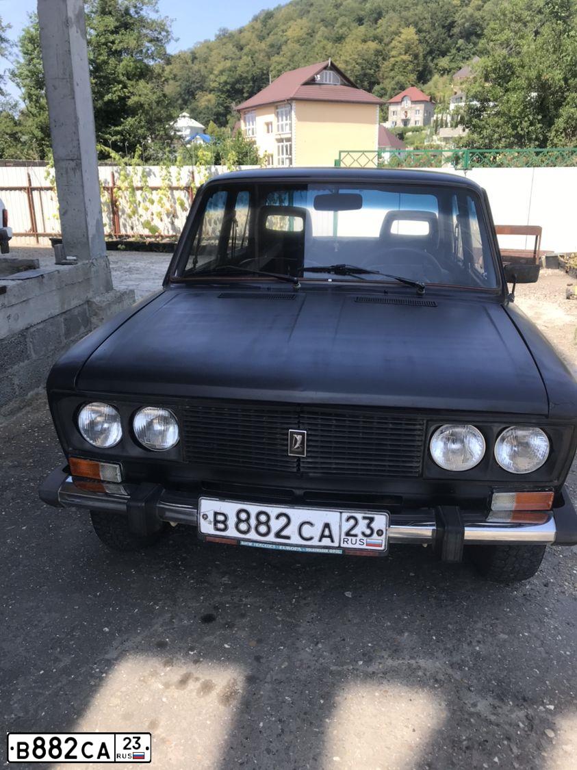 Фото автомобиля LADA 2106 LADA, 1997 — госномер В882СА23. Цвет: ЧЕРНЫЙ