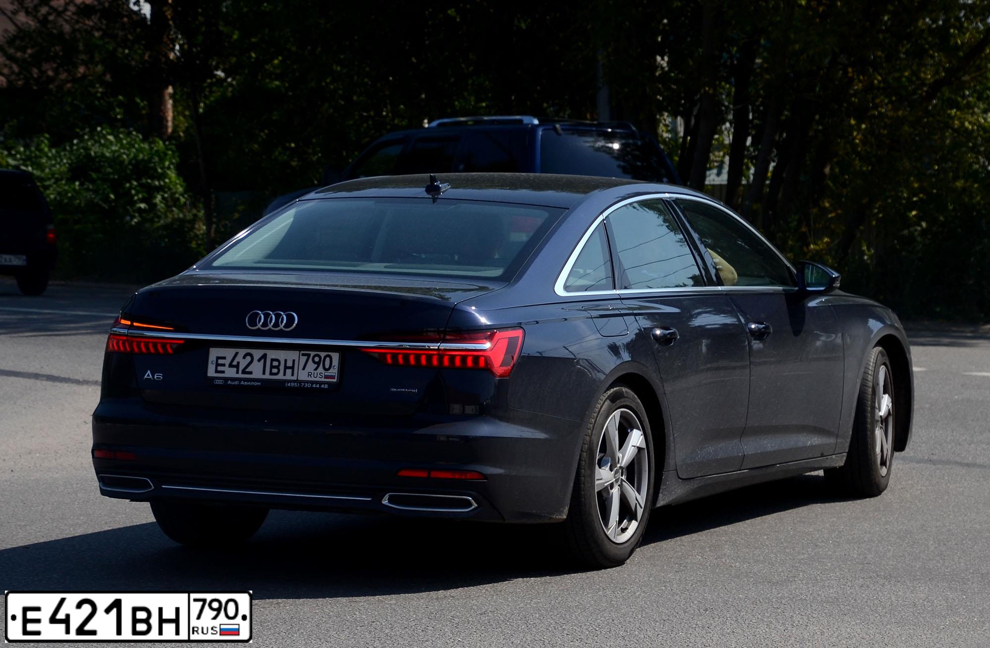 Фото автомобиля AUDI A6, 2021 — госномер К071УО797