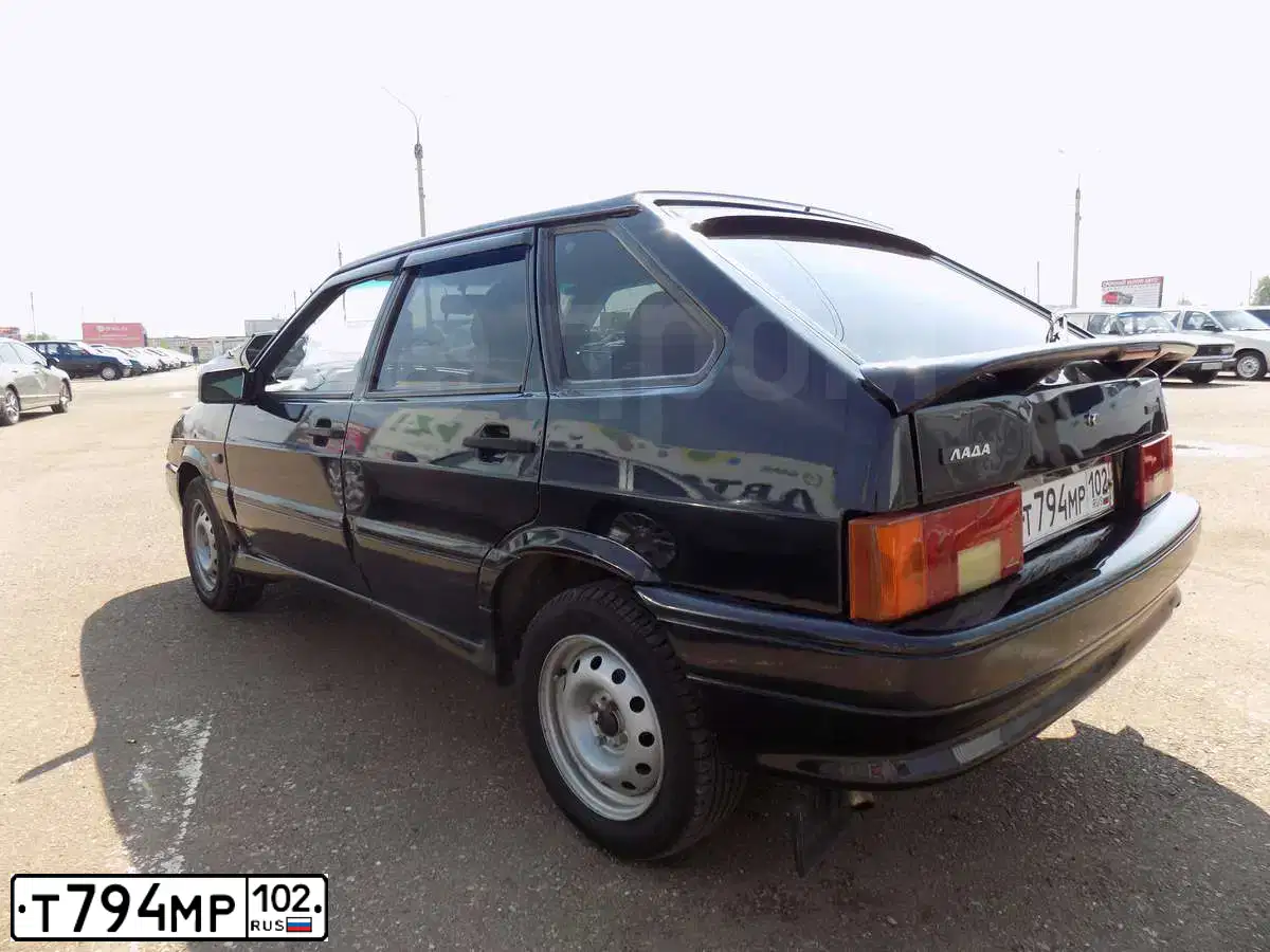 Фото автомобиля LADA 2114 SAMARA, 2005 — госномер К880УК102. Цвет: ГРАФИТОВЫЙ МЕТАЛЛИК