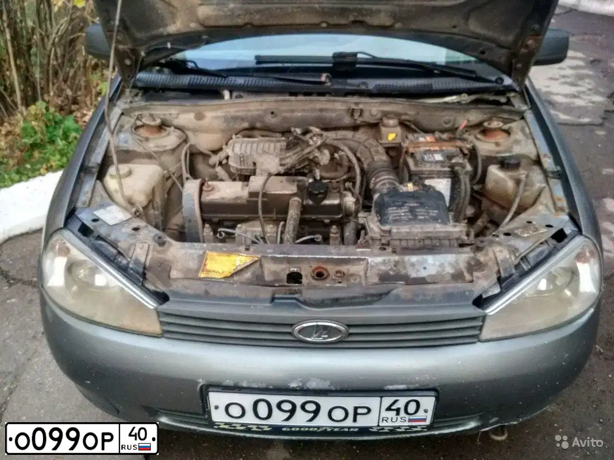Фото автомобиля LADA KALINA, 2010 — госномер Р447КЕ32