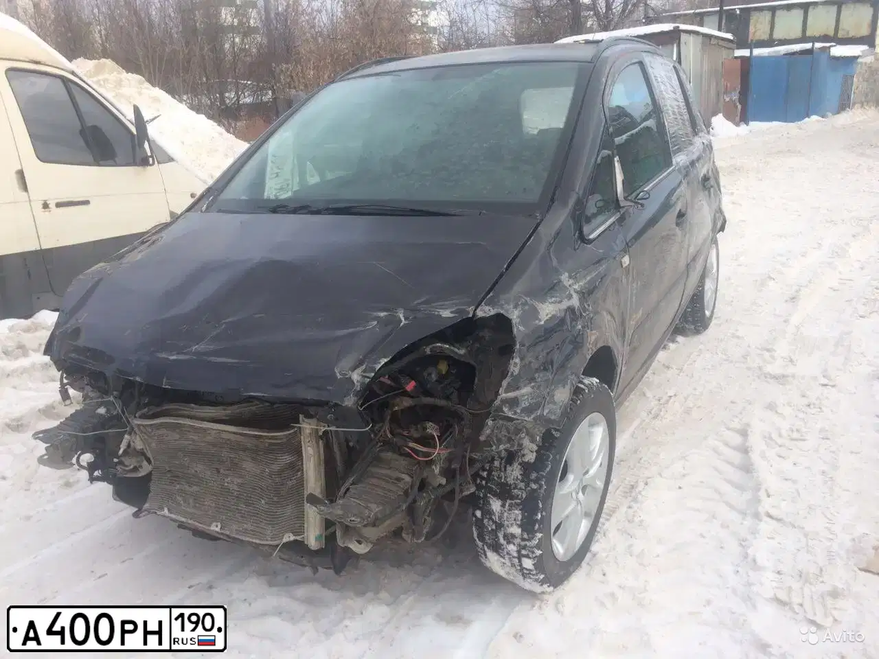 Фото автомобиля OPEL ZAFIRA, 2011 — госномер В443РН33. Цвет: ЧЕРНЫЙ
