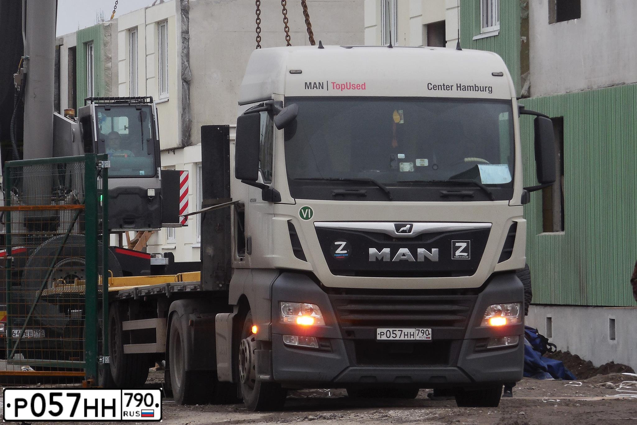 Фото автомобиля MAN TGX, 2018 — госномер Т854МР07