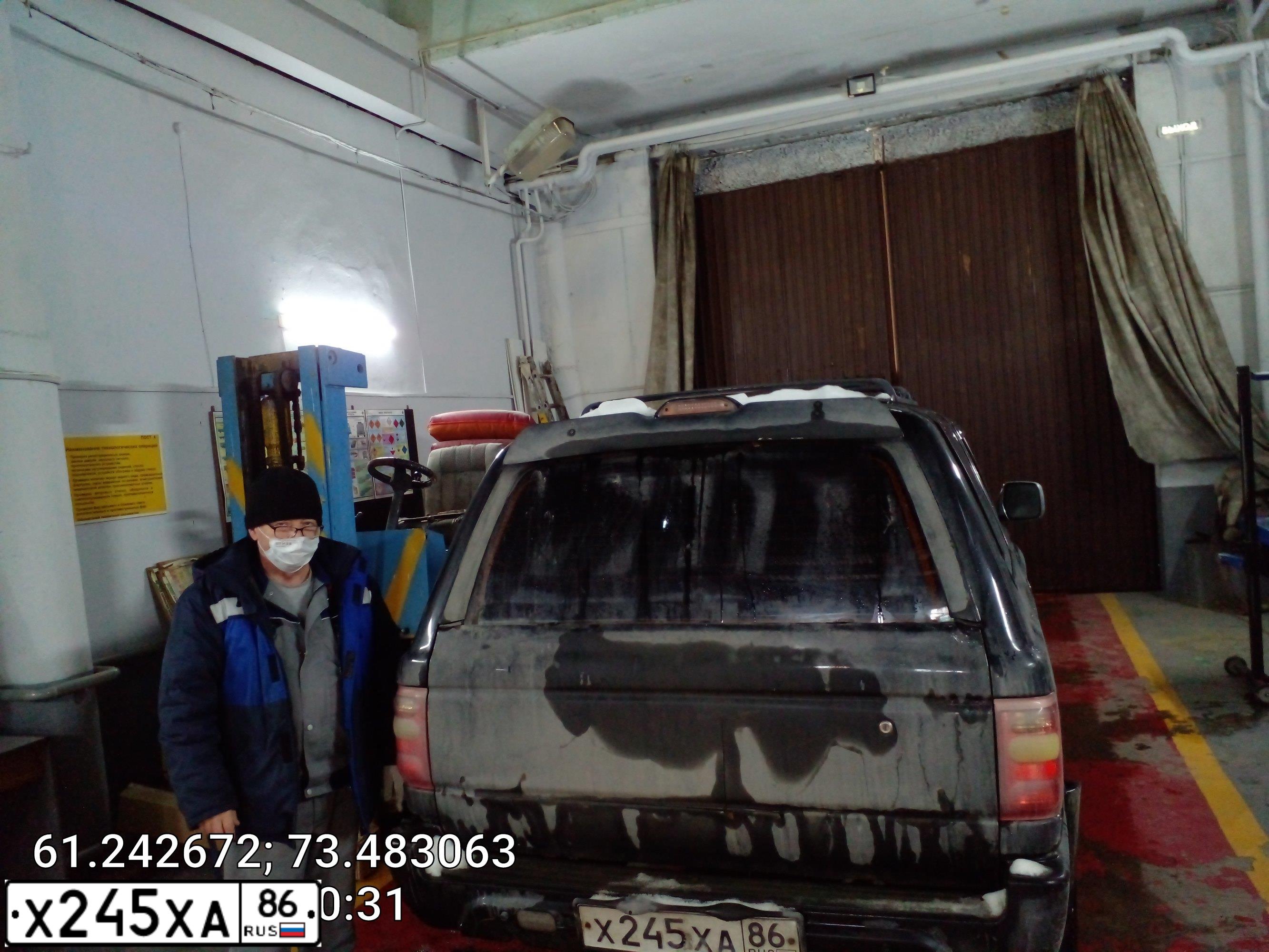 Фото автомобиля GREAT WALL SAFE, 2006 — госномер Х245ХА86. Цвет: ЧЕРНЫЙ