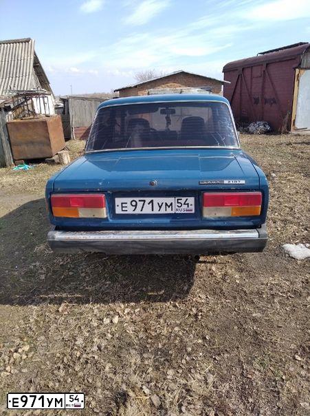 Фото автомобиля LADA 2107, 2009 — госномер К853МО122