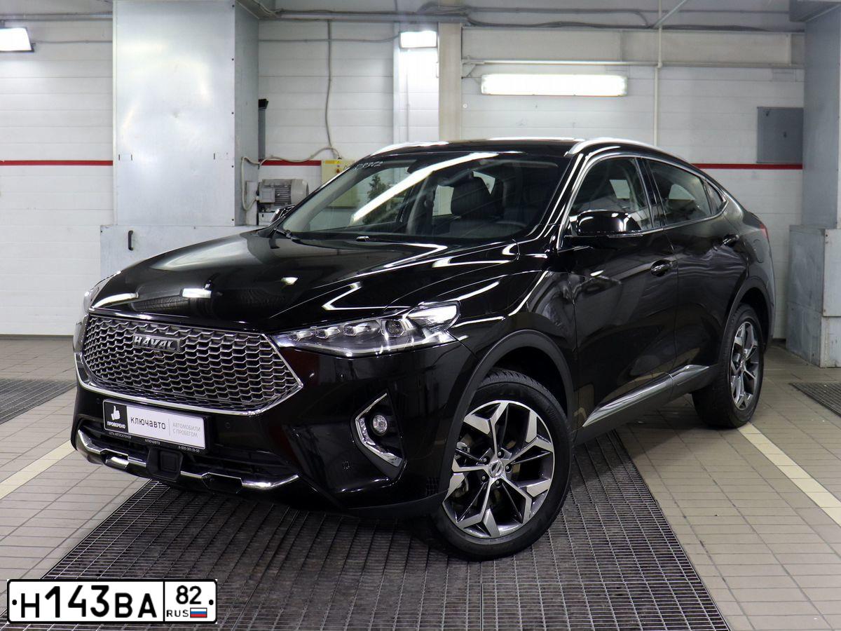 Фото автомобиля HAVAL F7X СС6467UМ22В, 2021 — госномер Н143ВА82. Цвет: ЧЕРНЫЙ