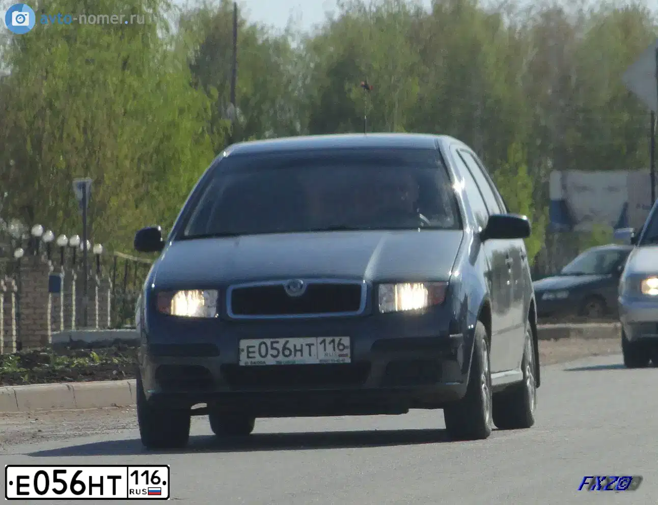 Фото автомобиля SKODA FABIA, 2007 — госномер У565МВ116. Цвет: ТЕМНО-СЕРЫЙ