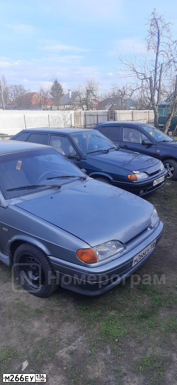 Фото автомобиля LADA 2114 SAMARA, 2008 — госномер М266ЕУ136. Цвет: СРЕДНИЙ СЕРО-ЗЕЛЕНЫЙ