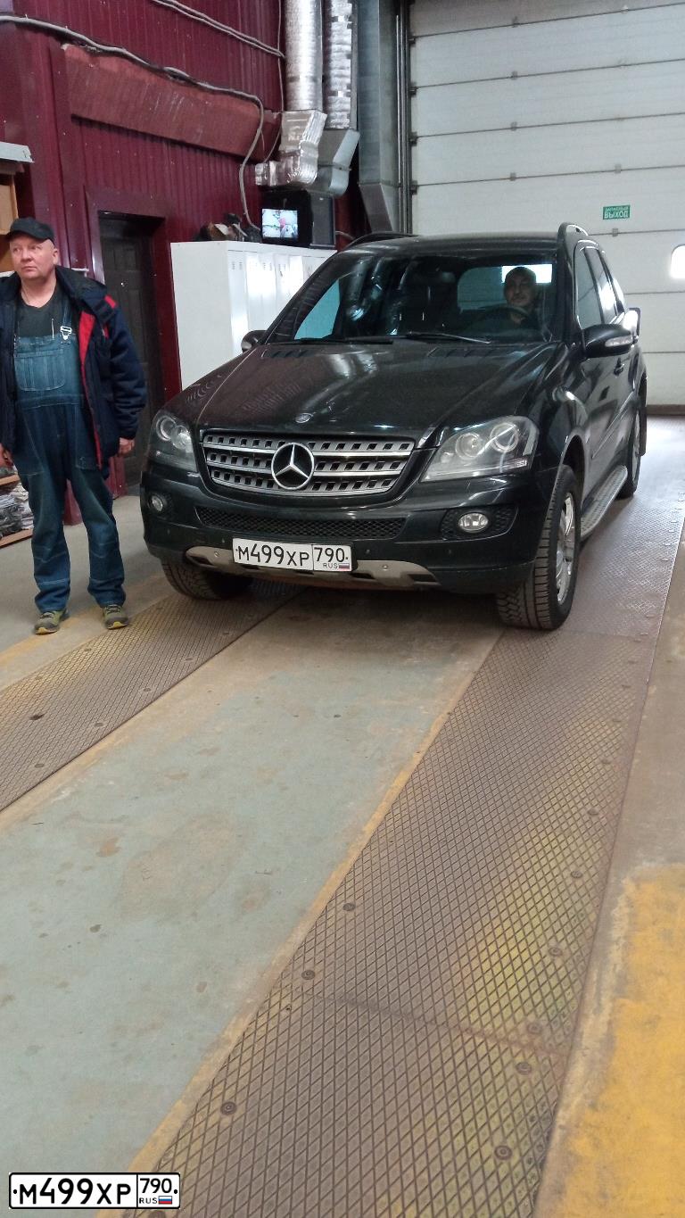 Фото автомобиля MERCEDES M-KLASSE, 2008 — госномер М499ХР790. Цвет: ЧЕРНЫЙ