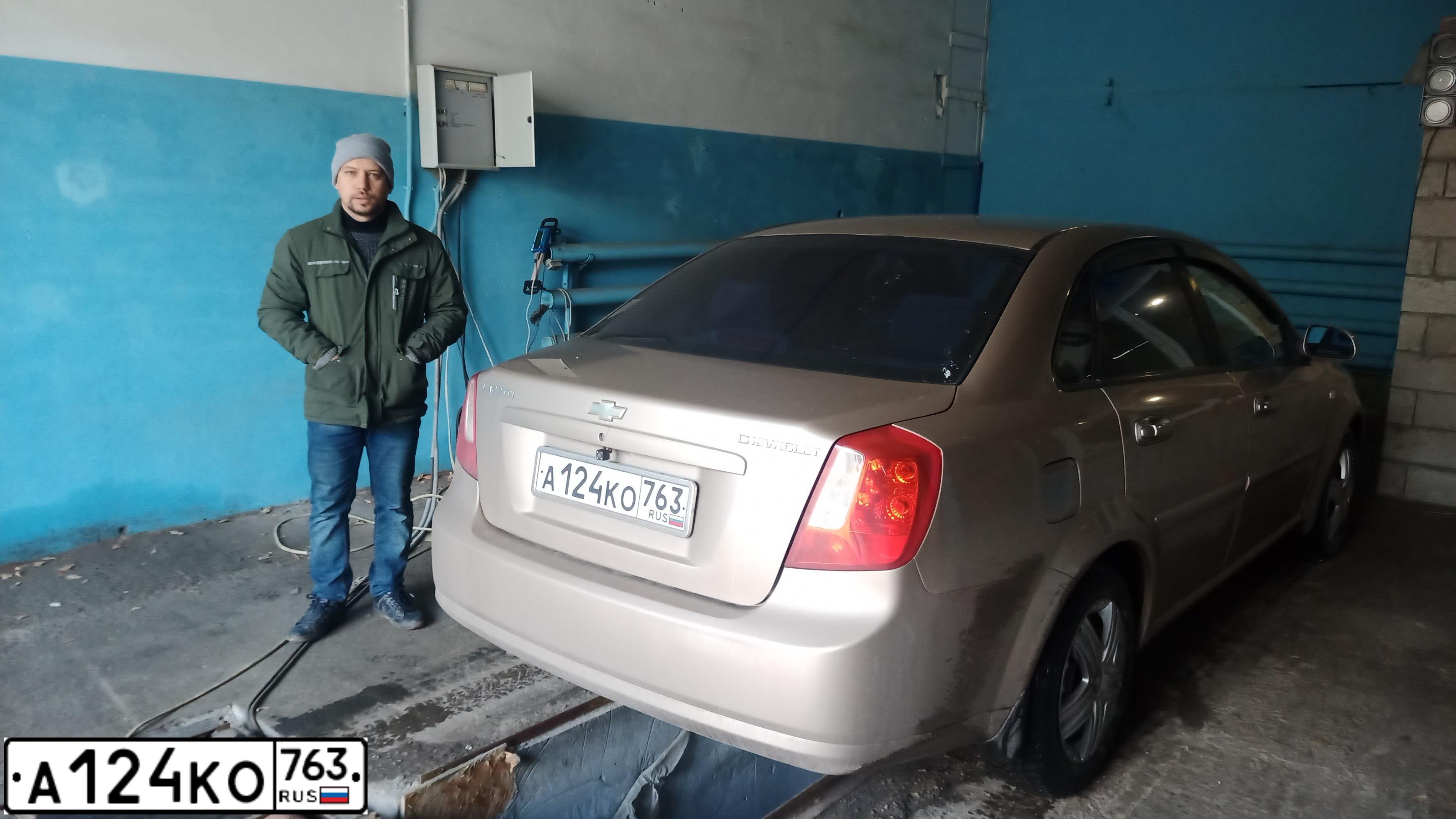 Фото автомобиля CHEVROLET LACETTI, 2006 — госномер М439МХ763