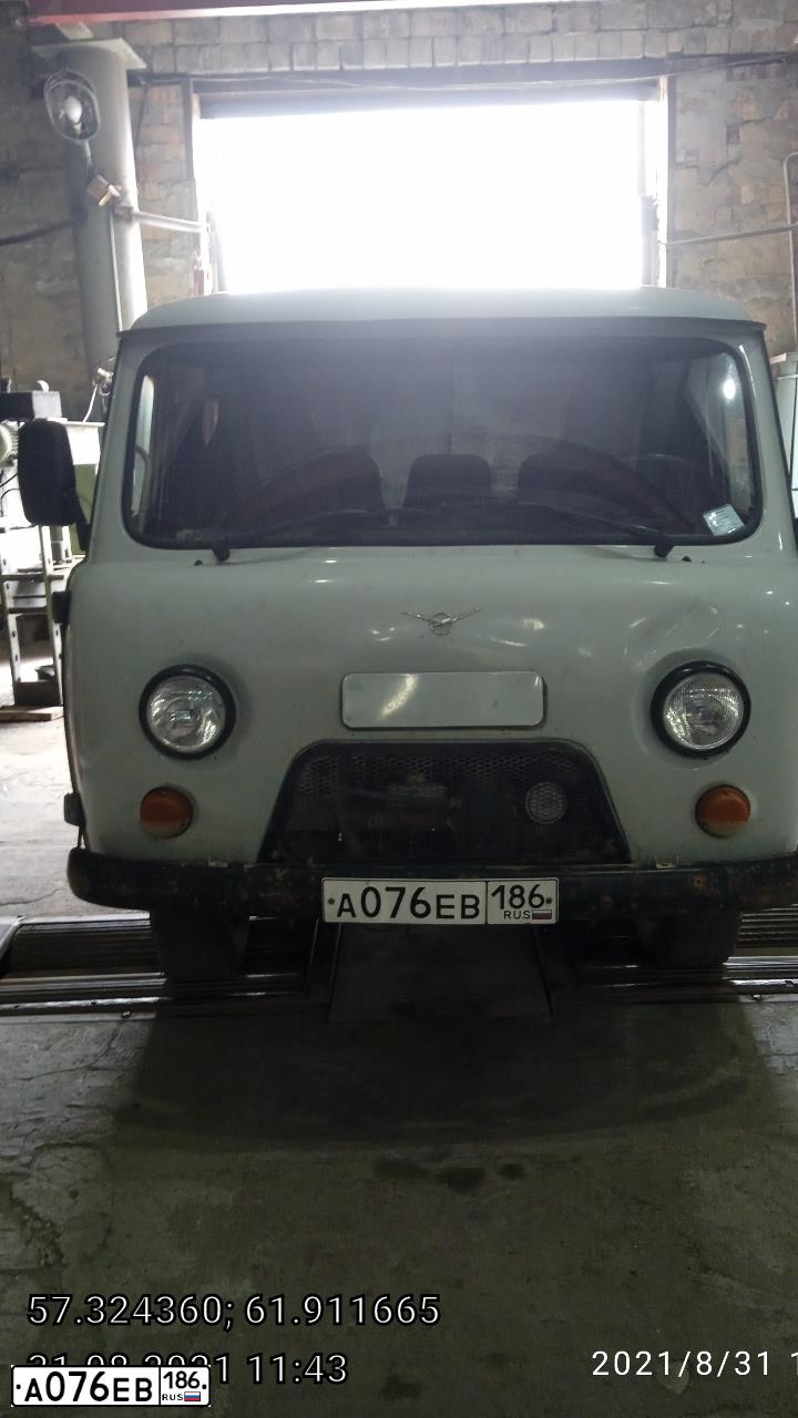 Фото автомобиля UAZ 3909, 2016 — госномер А076ЕВ186. Цвет: СВЕТЛ СЕР НЕМЕТАЛЛИК