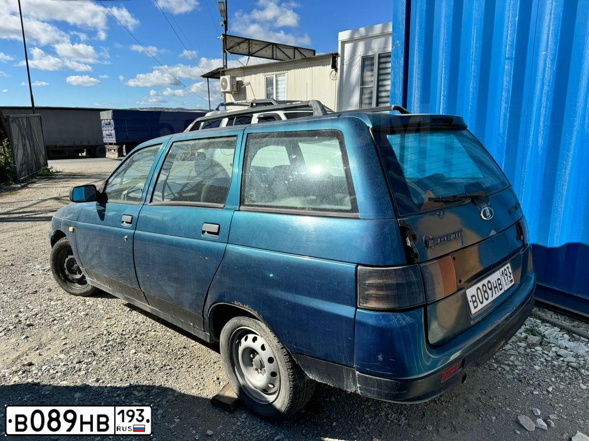 Фото автомобиля LADA 2111, 2005 — госномер В061НВ193. Цвет: сине-зеленый