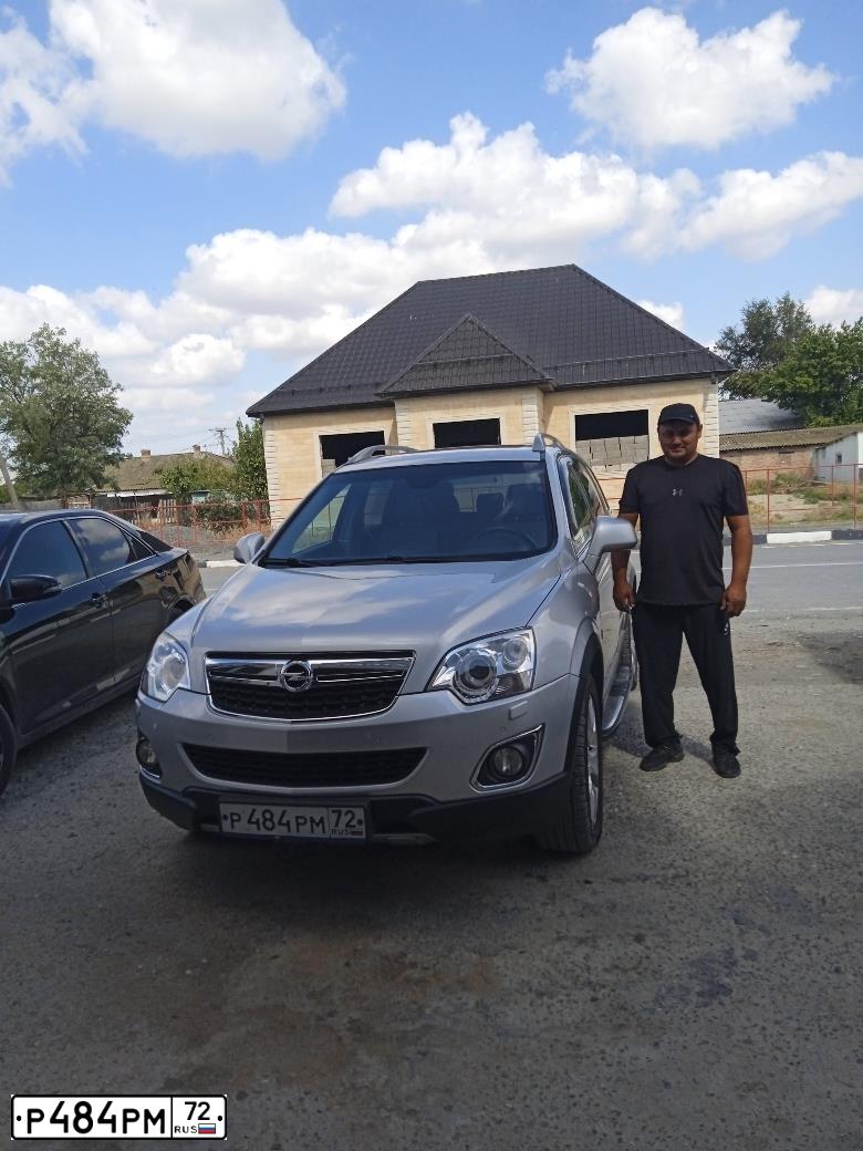 Фото автомобиля OPEL ANTARA, 2013 — госномер С809ТМ05. Цвет: Серебристый