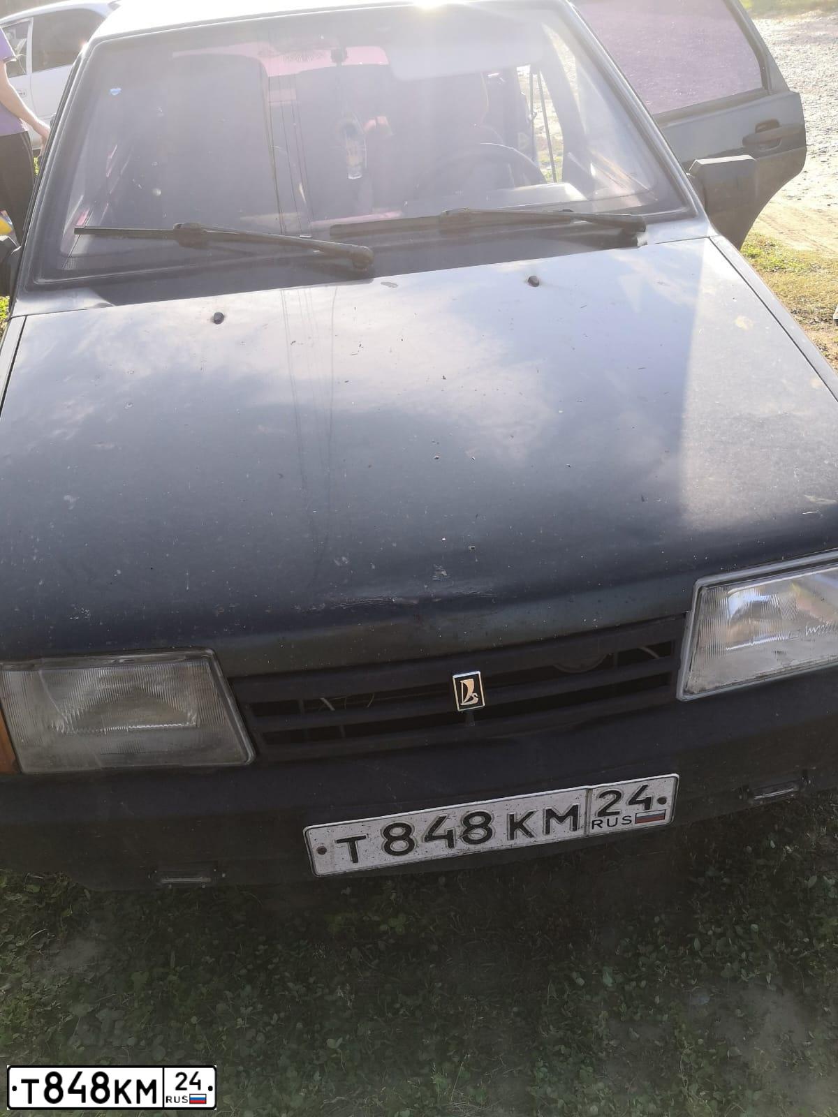 Фото автомобиля LADA 2109 SAMARA, 2003 — госномер Т848КМ24