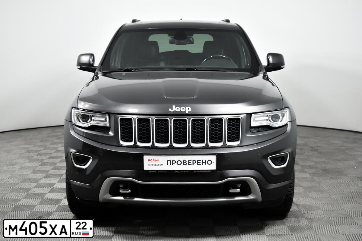 Фото автомобиля JEEP GRAND CHEROKEE, 2014 — госномер Х016ХА790. Цвет: СЕРЫЙ