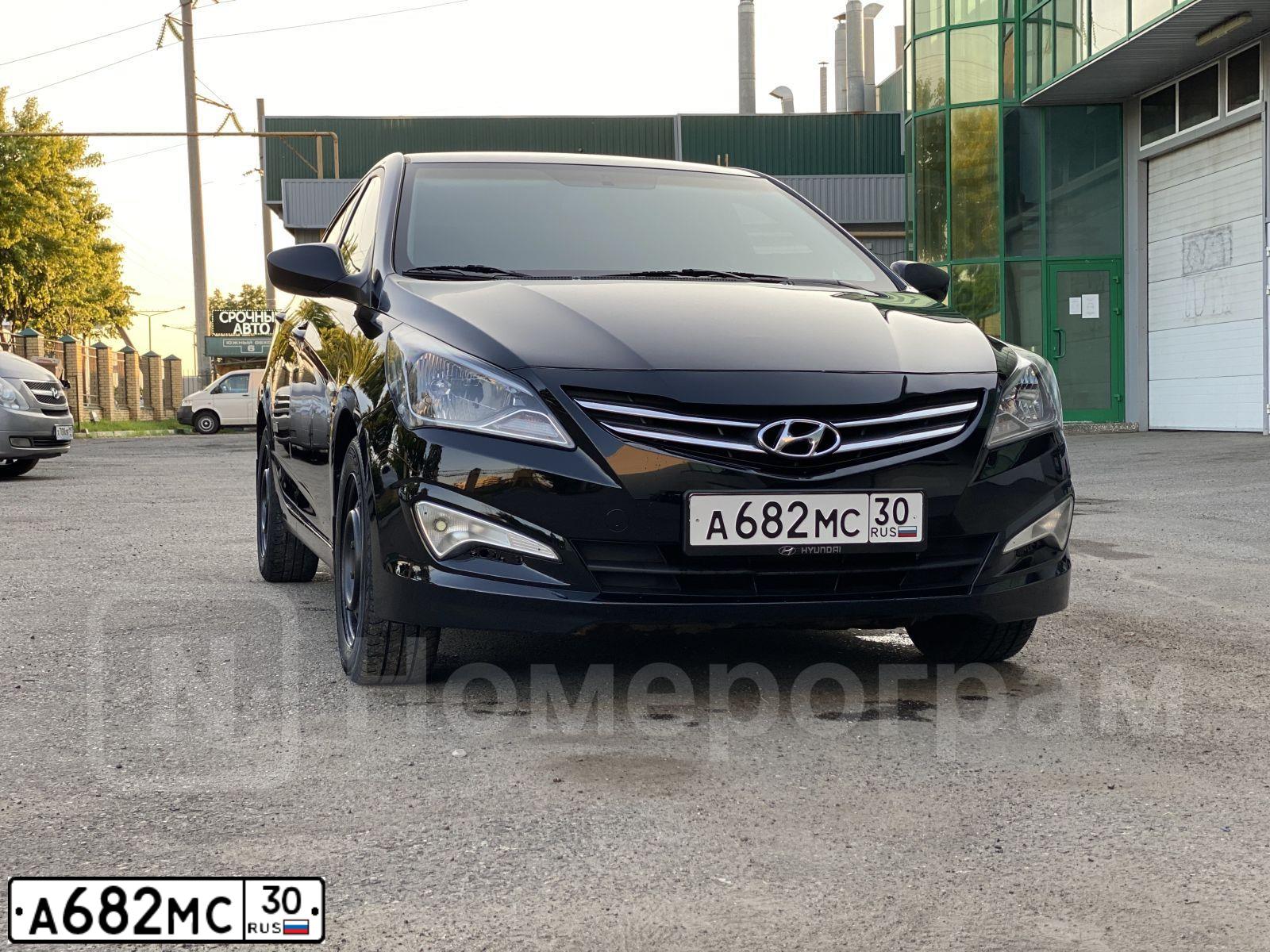 Фото автомобиля HYUNDAI SOLARIS, 2015 — госномер М133УМ126