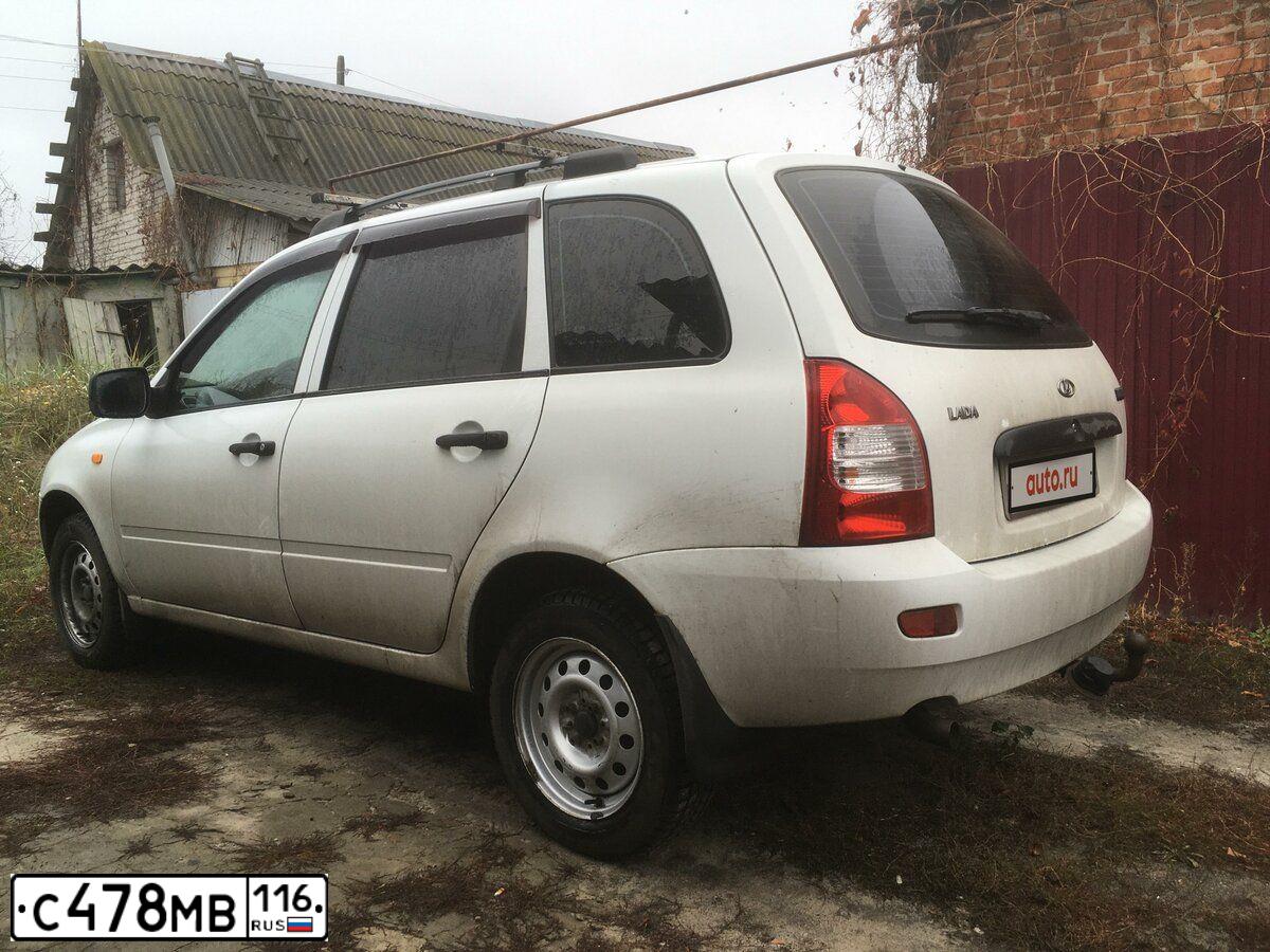 Фото автомобиля LADA 1117 KALINA, 2013 — госномер С478МВ116. Цвет: БЕЛЫЙ