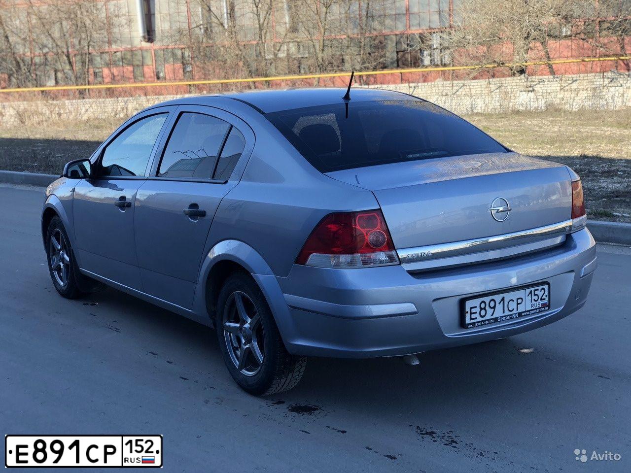 Фото автомобиля (OPEL) OPEL ASTRA (СЕРЫЙ) (ASTRA), 2007 — госномер У222ОВ52