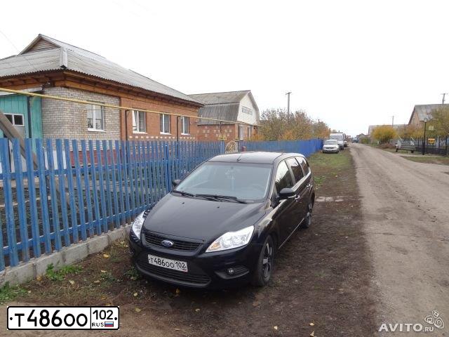 Фото автомобиля FORD FOCUS, 2008 — госномер Т486ОО102. Цвет: ЧЕРНЫЙ