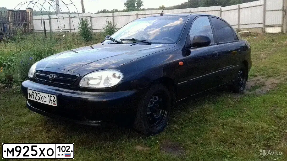 Фото автомобиля ZAZ Z CHANCE, 2010 — госномер К640СО716. Цвет: ЧЕРНЫЙ