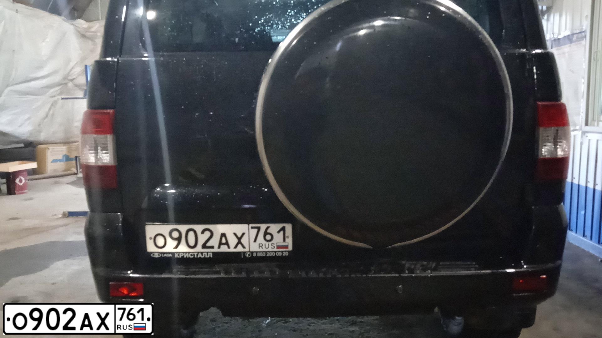 Фото автомобиля UAZ 3163 PATRIOT, 2015 — госномер О902АХ761. Цвет: АВАНТЮРИН МЕТАЛЛИК