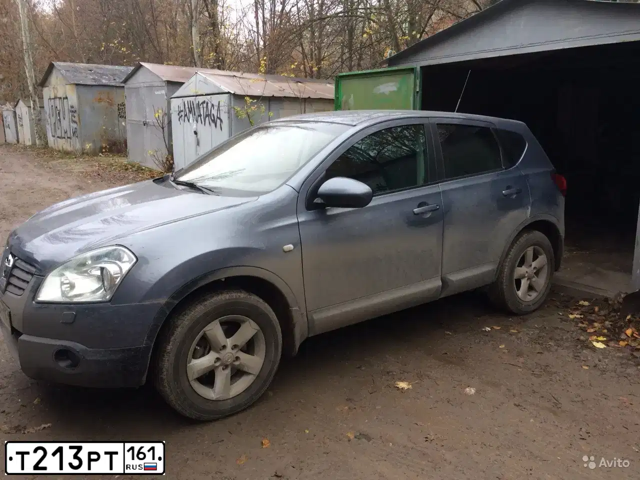 Фото автомобиля NISSAN QASHQAI, 2008 — госномер У512НС14. Цвет: СЕРЫЙ