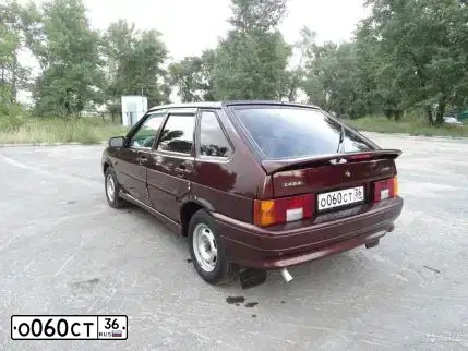 Фото автомобиля LADA 2109 SAMARA, 2002 — госномер М408СУ36. Цвет: ГОЛУБОЙ МЕТАЛЛИК