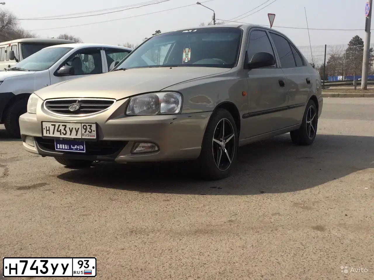 Фото автомобиля TAGAZ ACCENT, 2007 — госномер А345КА761. Цвет: СВЕТЛО-БЕЖЕВЫЙ