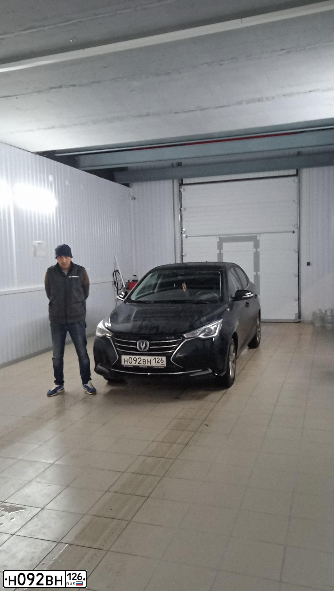 Фото автомобиля CHANGAN Alsvin, 2023 — госномер Н092ВН126