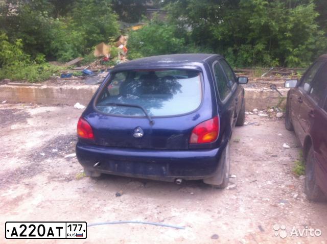 Фото автомобиля FORD FIESTA / ASPIRE, 1996 — госномер А220АТ177. Цвет: СИНИЙ