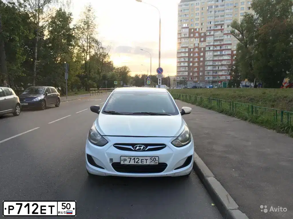 Фото автомобиля HYUNDAI SOLARIS, 2013 — госномер К775ТВ763. Цвет: Белый