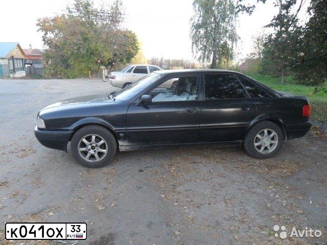 Фото автомобиля AUDI 80, 1992 — госномер А729ОО797. Цвет: ЧЕРНЫЙ
