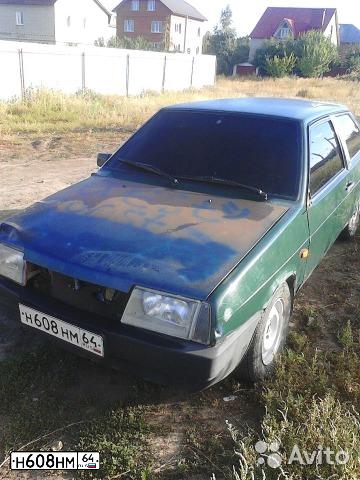 Фото автомобиля LADA 2108 SAMARA, 1999 — госномер Х030ЕО90. Цвет: ЗЕЛЕНЫЙ