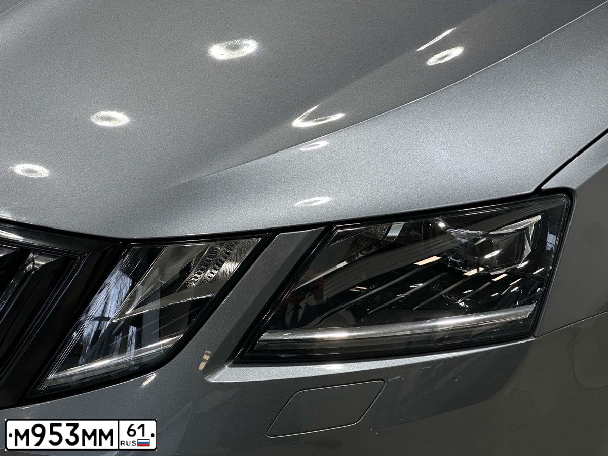 Фото автомобиля SKODA OCTAVIA, 2011 — госномер М953ММ61. Цвет: Серый
