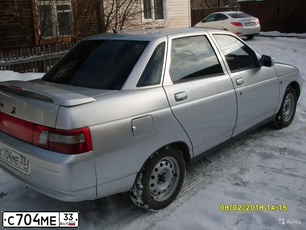 Фото автомобиля LADA 2110, 2002 — госномер О288СХ62. Цвет: СЕРЕБРИСТО-СЕРЫЙ