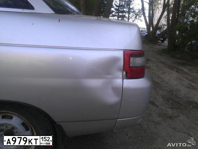 Фото автомобиля RENAULT LOGAN, 2006 — госномер А979КТ152. Цвет: СИНИЙ