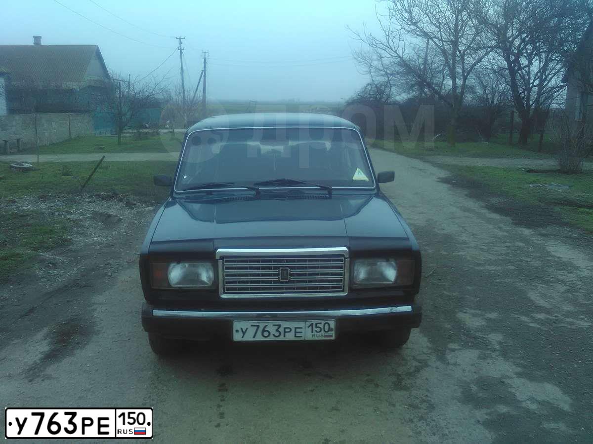 Фото автомобиля LADA 2107, 1996 — госномер А559ОХ77. Цвет: ЗЕЛЕНЫЙ