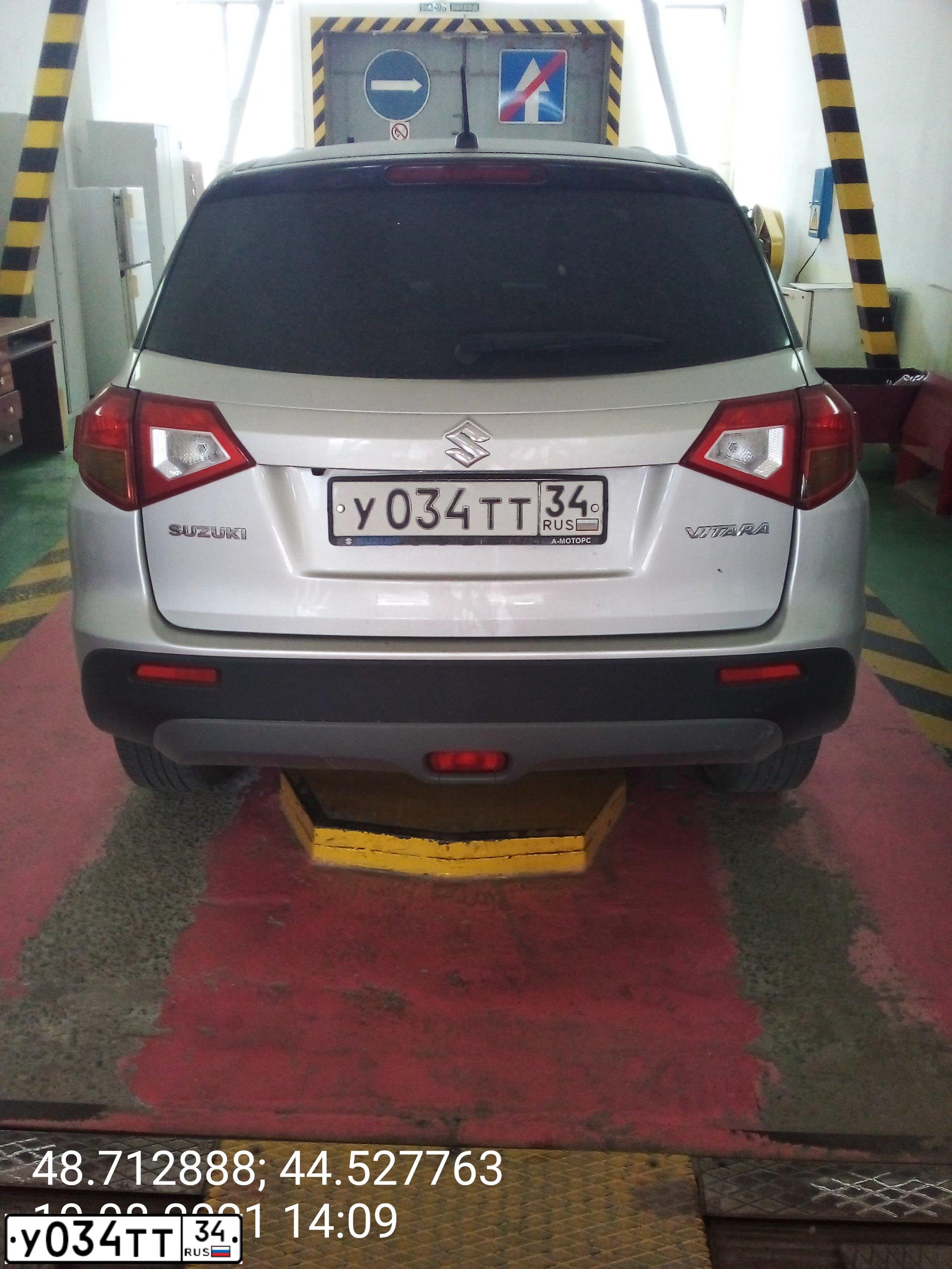 Фото автомобиля SUZUKI GRAND VITARA, 2006 — госномер Х071МЕ72. Цвет: ЧЕРНЫЙ