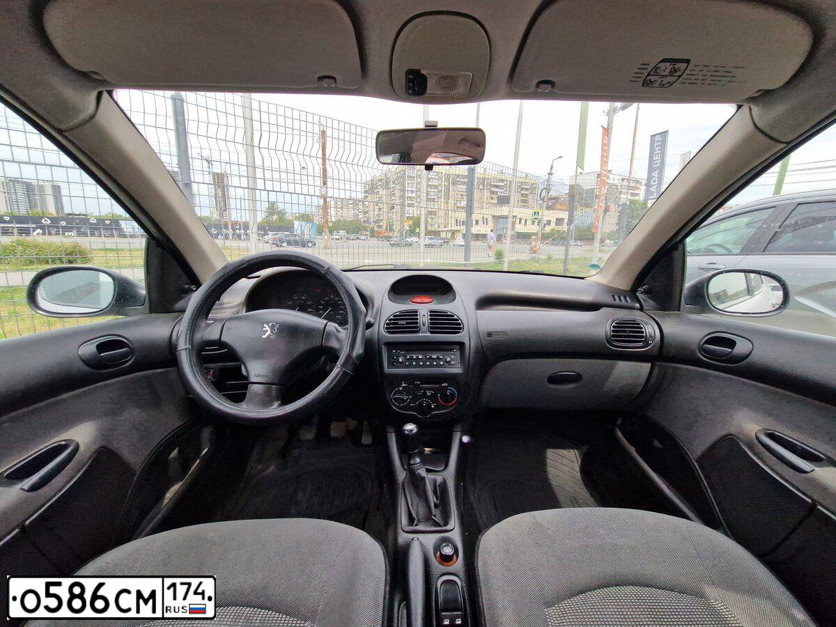 Фото автомобиля PEUGEOT 206, 2006 — госномер Т170ХВ774. Цвет: Серебристый