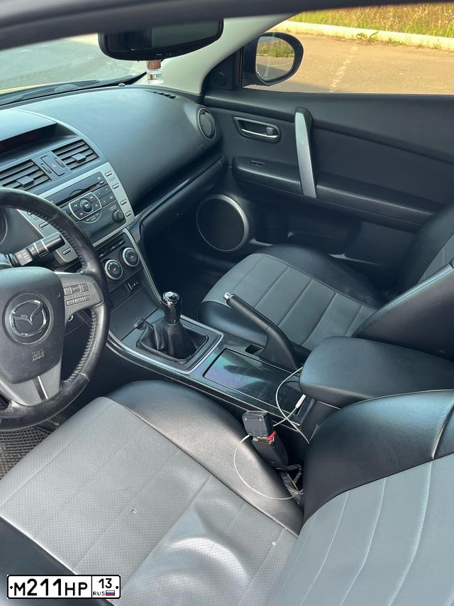Фото автомобиля MAZDA 6, 2007 — госномер Т150КР58. Цвет: СЕРЫЙ