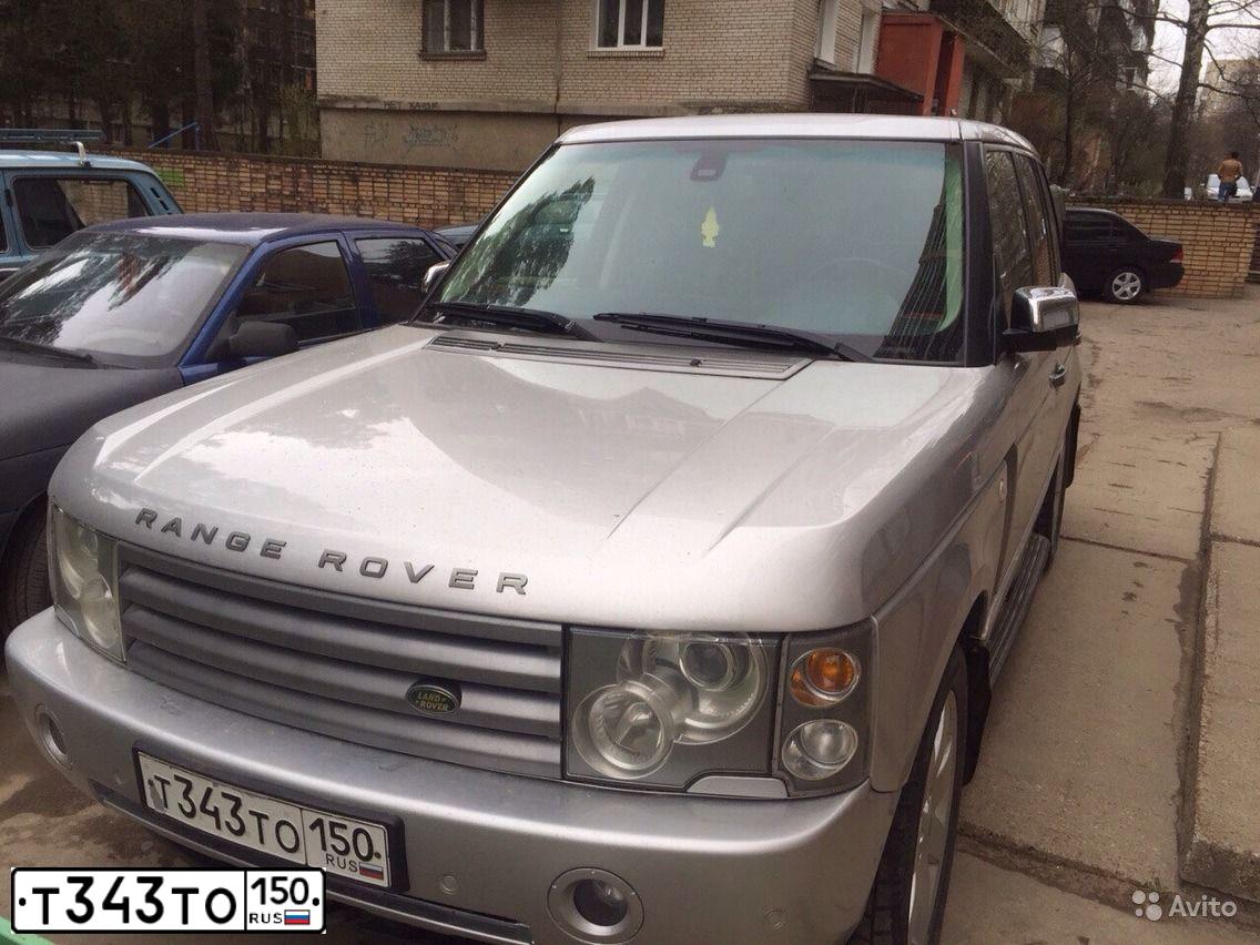Фото автомобиля LANDROVER RANGE ROVER, 2005 — госномер У578СН799. Цвет: СЕРЕБРИСТЫЙ