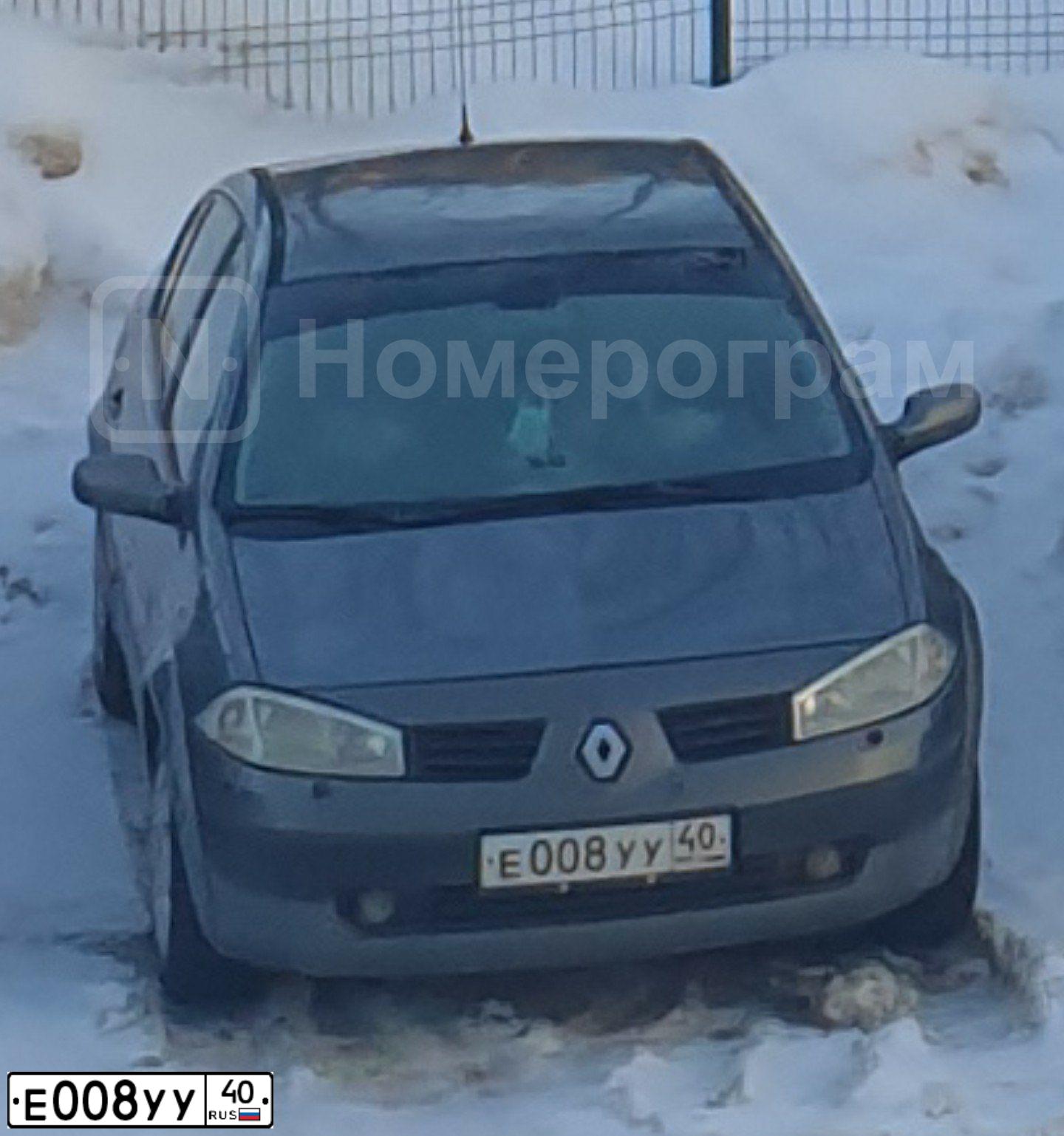 Фото автомобиля SEAT CORDOBA, 2001 — госномер Е008УУ40. Цвет: СИНИЙ
