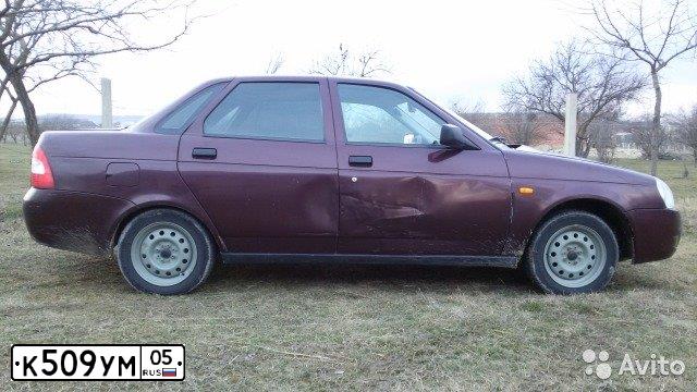 Фото автомобиля LADA 2170 PRIORA, 2008 — госномер К509УМ05. Цвет: ТЕМНО-ВИШНЕВЫЙ