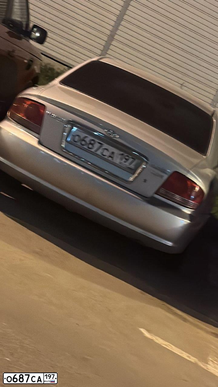 Фото автомобиля TAGAZ Z SONATA, 2004 — госномер О687СА197. Цвет: СЕРЕБРИСТЫЙ