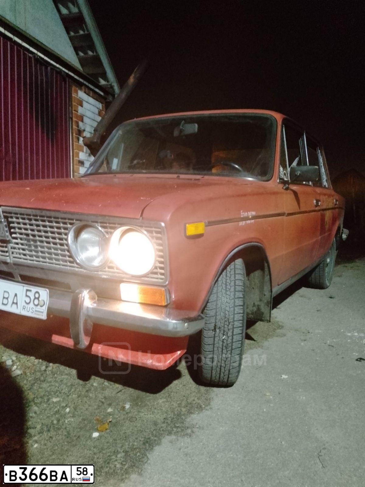 Фото автомобиля ВАЗ 21033, 1983 — госномер С968РС58. Цвет: Красный
