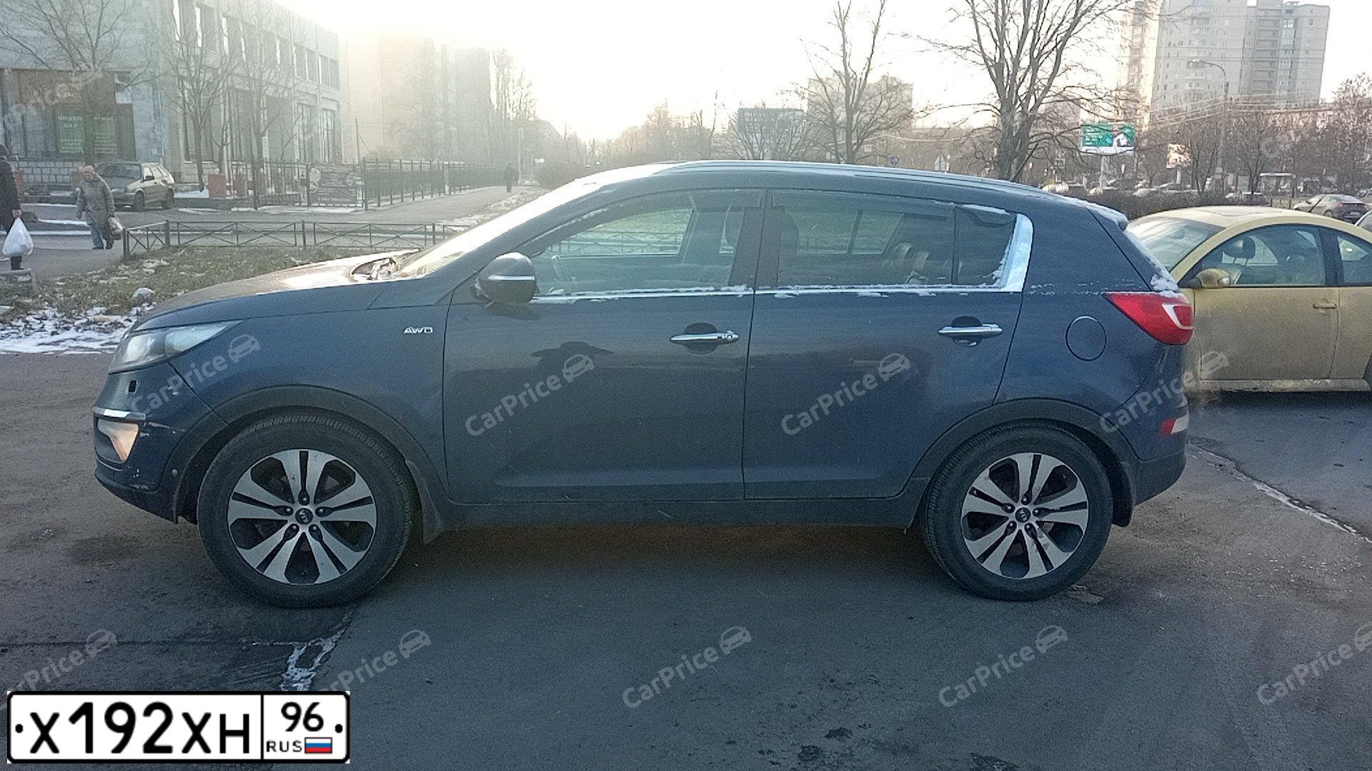 Фото автомобиля KIA SPORTAGE SLS, 2012 — госномер Н661РХ73