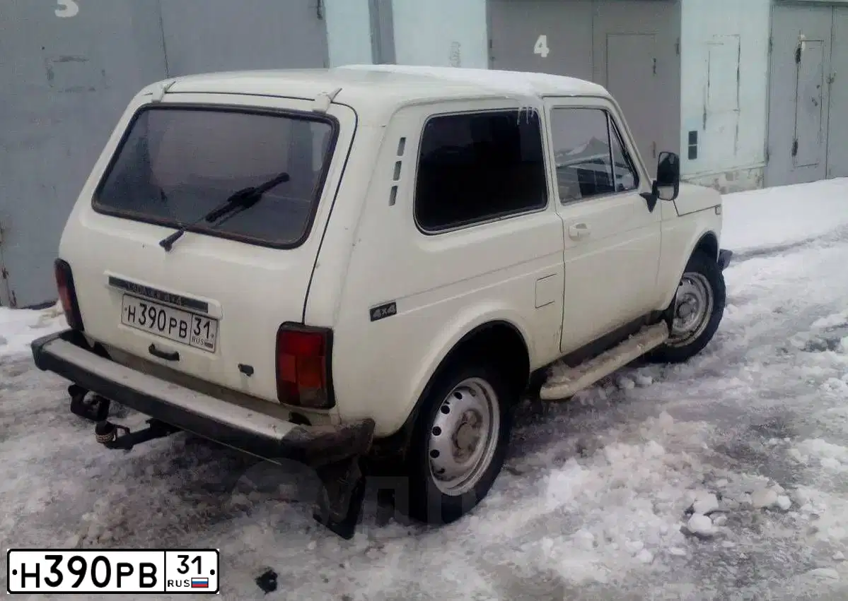 Фото автомобиля LADA 2121 NIVA, 1997 — госномер Т541ВУ31. Цвет: БЕЖЕВЫЙ
