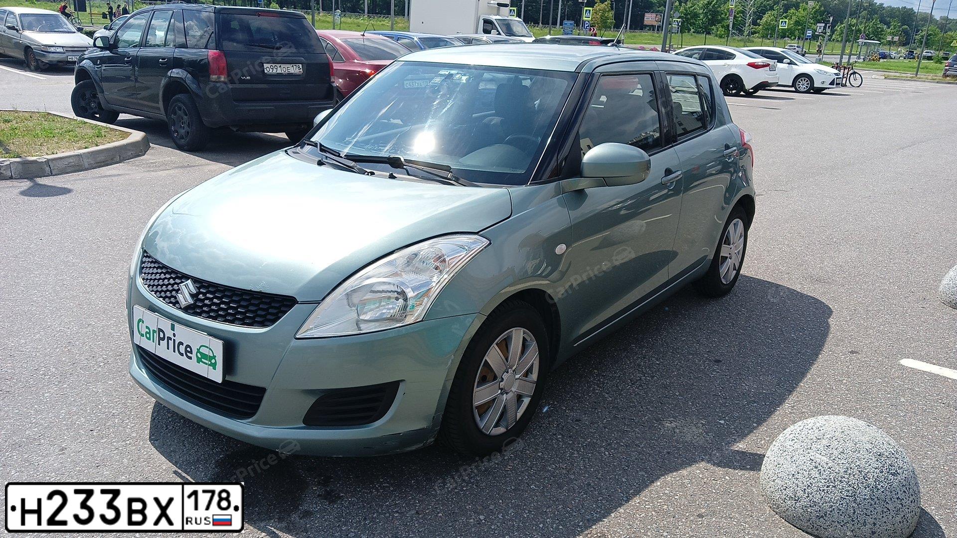 Фото автомобиля SUZUKI SWIFT, 2012 — госномер М461ОХ797. Цвет: ЗЕЛЕНЫЙ