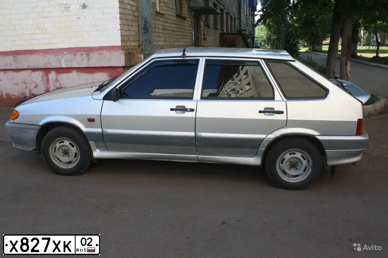 Фото автомобиля LADA 2114 SAMARA, 2006 — госномер Е837ВТ156. Цвет: Светло-Серебристый металлик