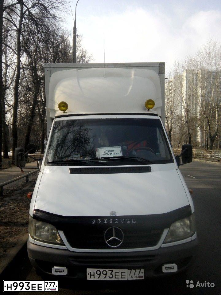 Фото автомобиля MERCEDES SPRINTER, 2003 — госномер Н993ЕЕ777. Цвет: Белый